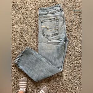 American Eagle Artist Crop Jeans